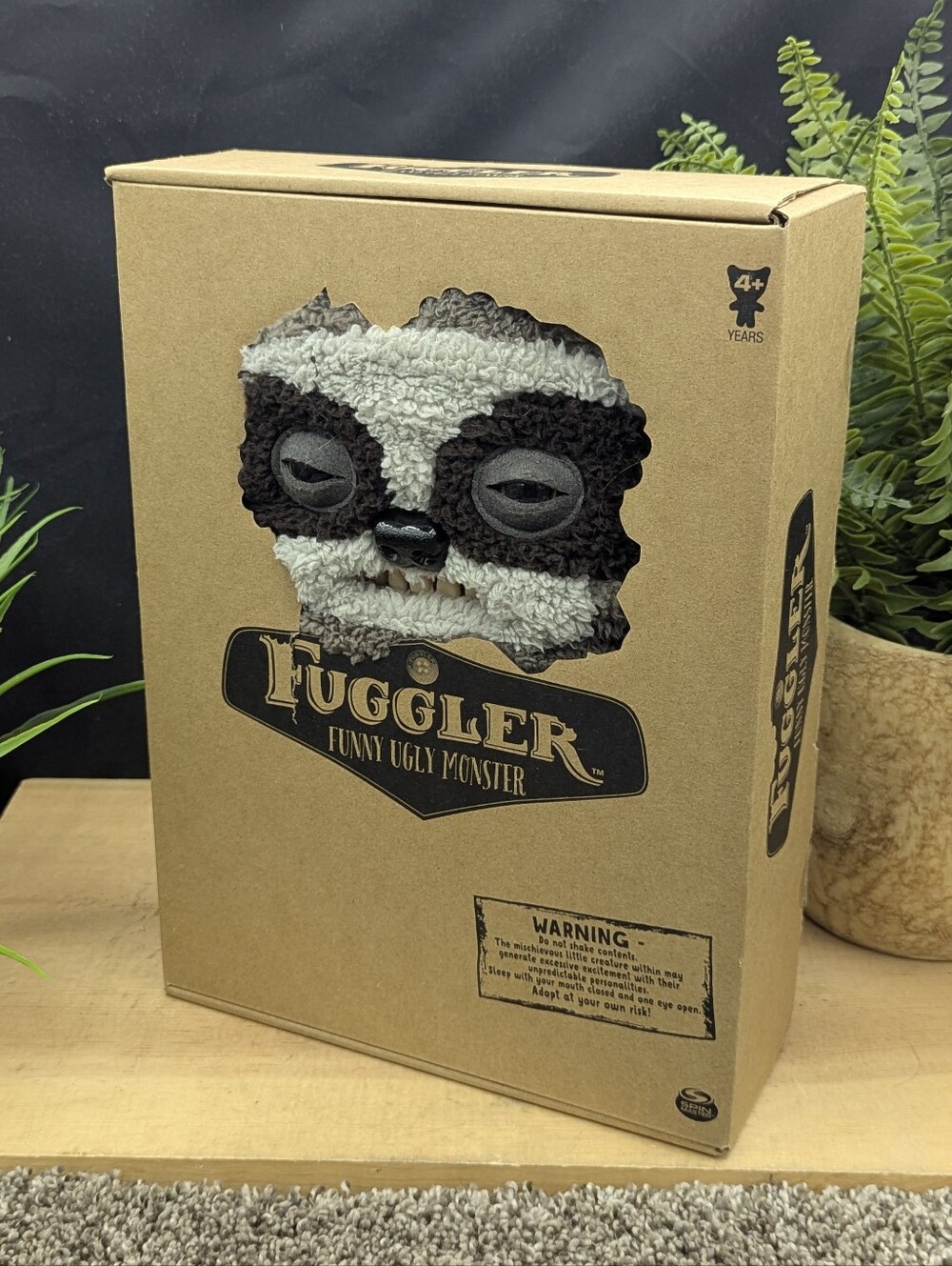 Fuggler Sickening Sloth Plush Open Box